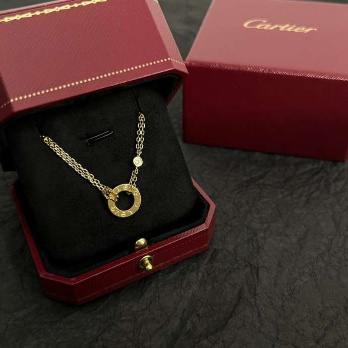 Cartier Necklace _SKUCartiernecklace3colors10lyx161478